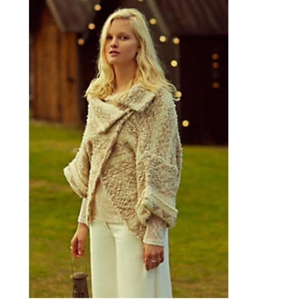 Anthropologie Neve Wrap Sweater